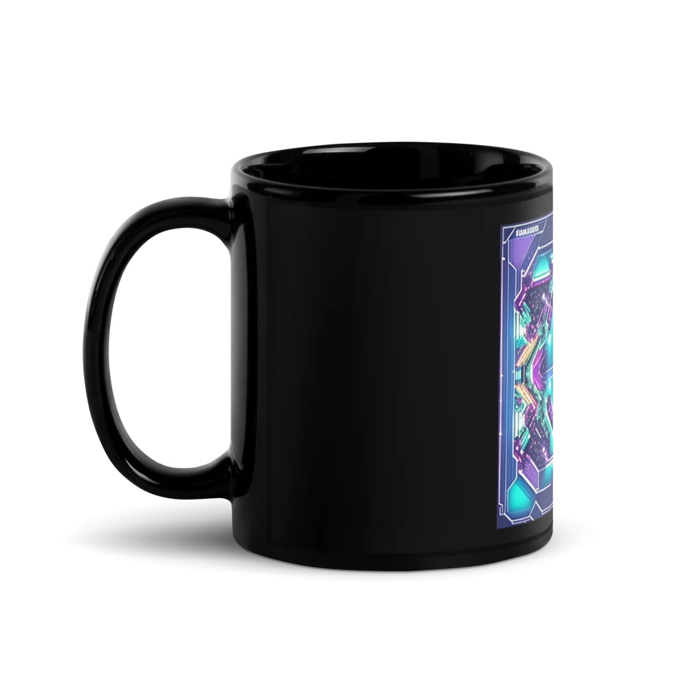 Reflective Black Mug