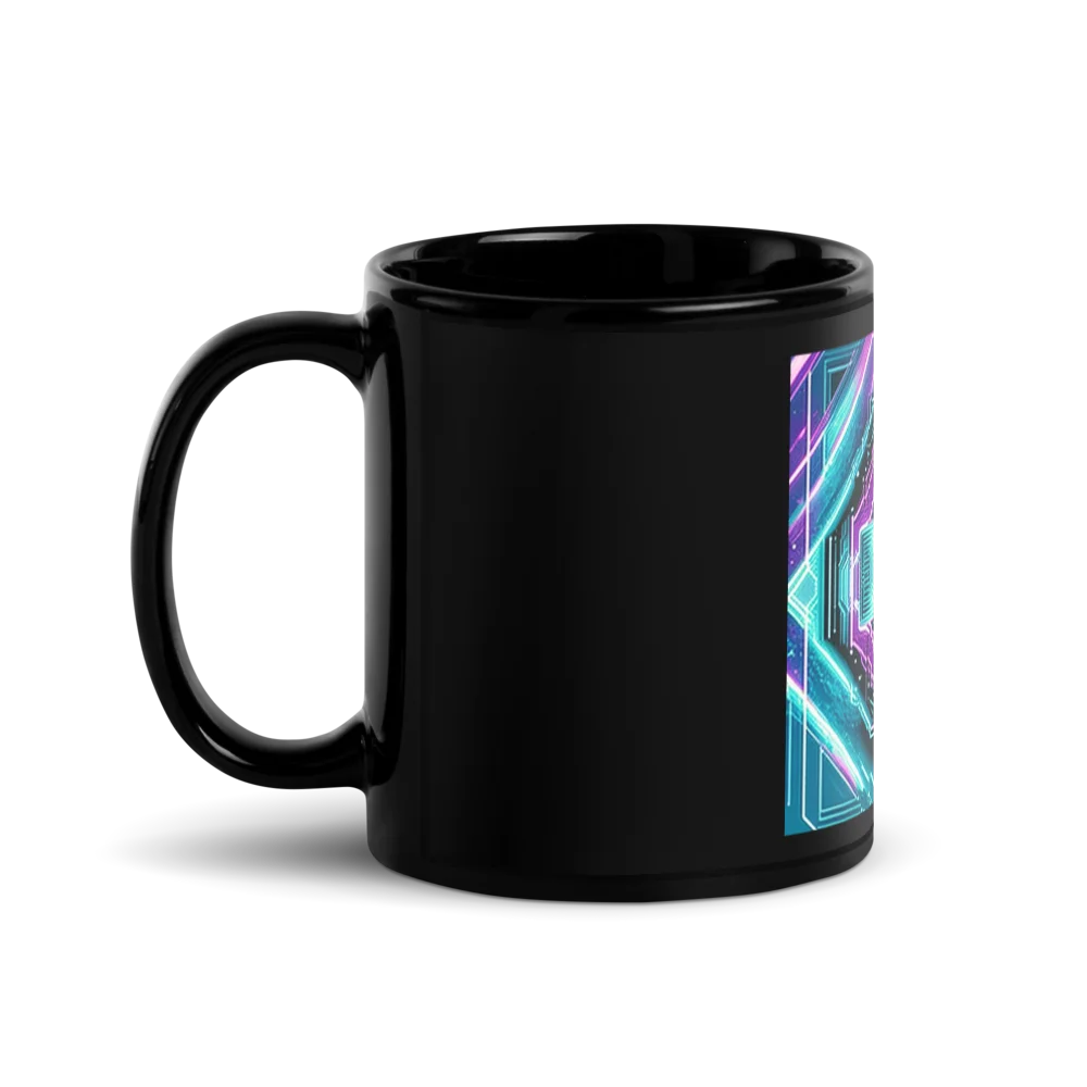 Bouncy Black Mug