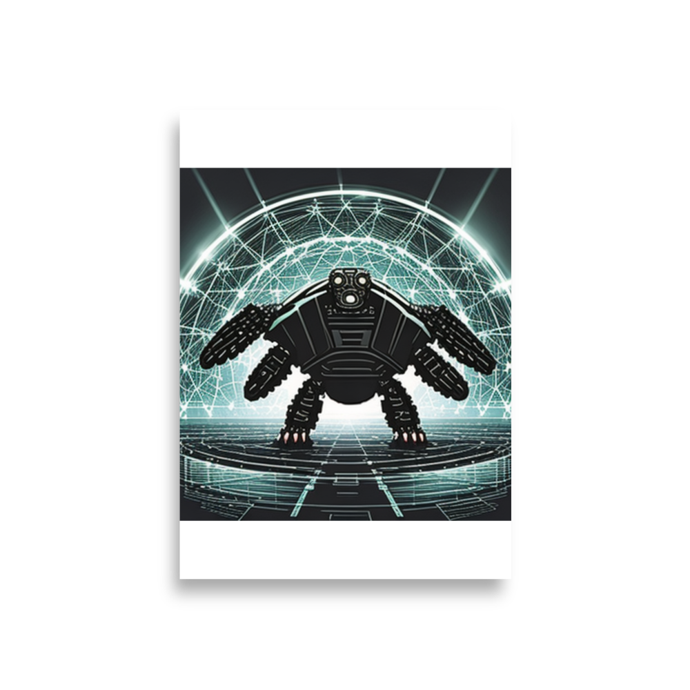 Robot Turtle Poster